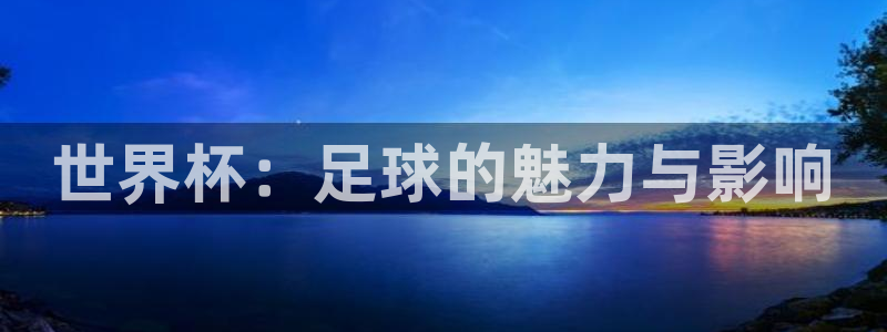 世界杯预选赛欧洲区赛程：世界杯：足球的魅力与影响