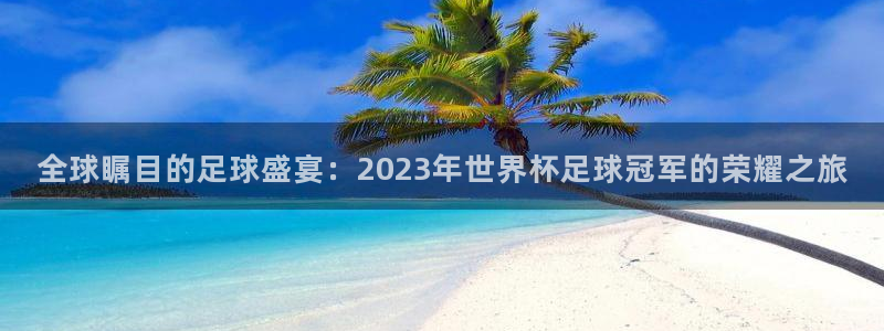 2026年足球世界杯赛程时间表：全球瞩目的足球盛宴：2023年世界杯足球冠军的荣耀之旅